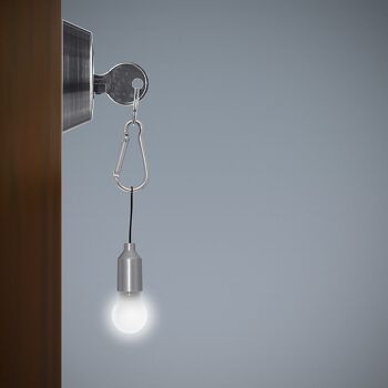 Porte-clés avec lumière, Edison, 3xLR41 incl. 3