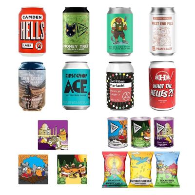 Lager Birthday Beer Box - Large (16 Cans)