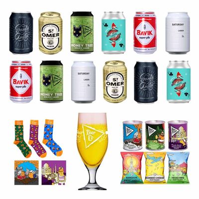 The Ultimate Craft Lager Gift Box