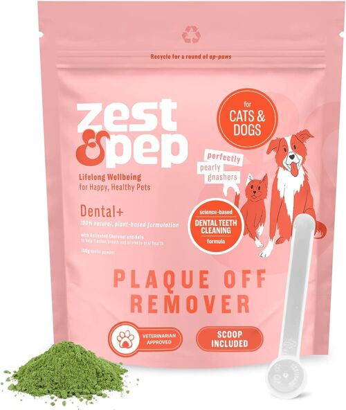 Dental Plaque Powder For Cats & Dogs