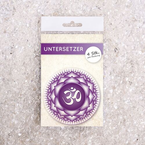 Untersetzer Set Mandala OM