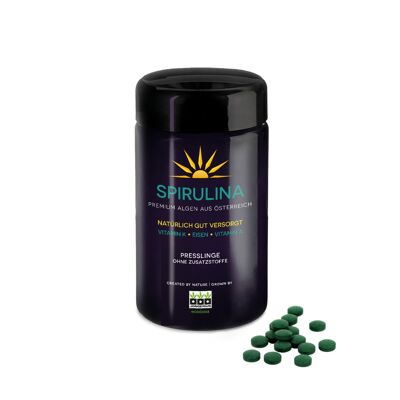 Espirulina y Chlorella pellets set de 2 variedades (Austria, calidad premium)