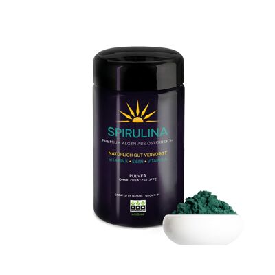 Espirulina y Chlorella Polvo Set 2 Variedades (Austria, Calidad Premium)