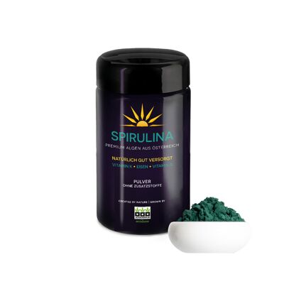 Spirulina and Chlorella Powder Set 2 Varieties (Austria, Premium Quality)