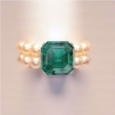 Imperial Family ring - Emerald