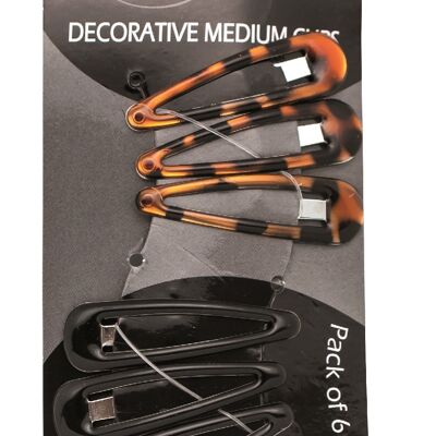 DECORATIVE MEDIUM CLIPS