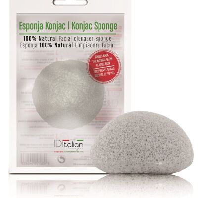 ÉPONGE NATURELLE À LA RACINE DE KONJAC