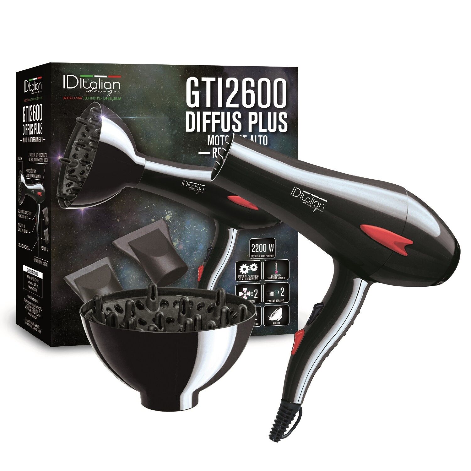 ESSICCATORE GTI 2600 CON DIFFUSORE PLUS