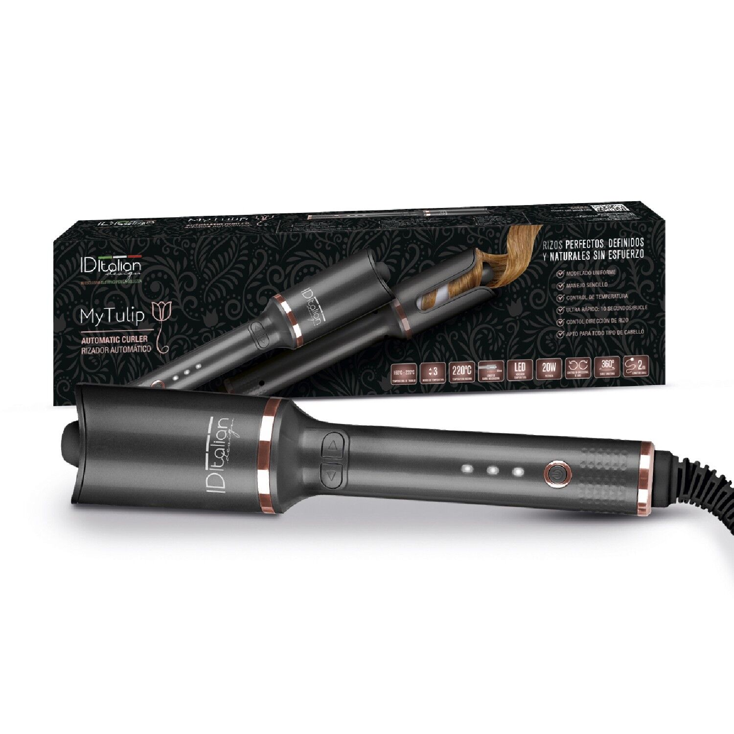 Tulip curling outlet iron