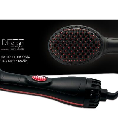 PROTECT HAIR IONIC HAIRDRYER BRUSH
