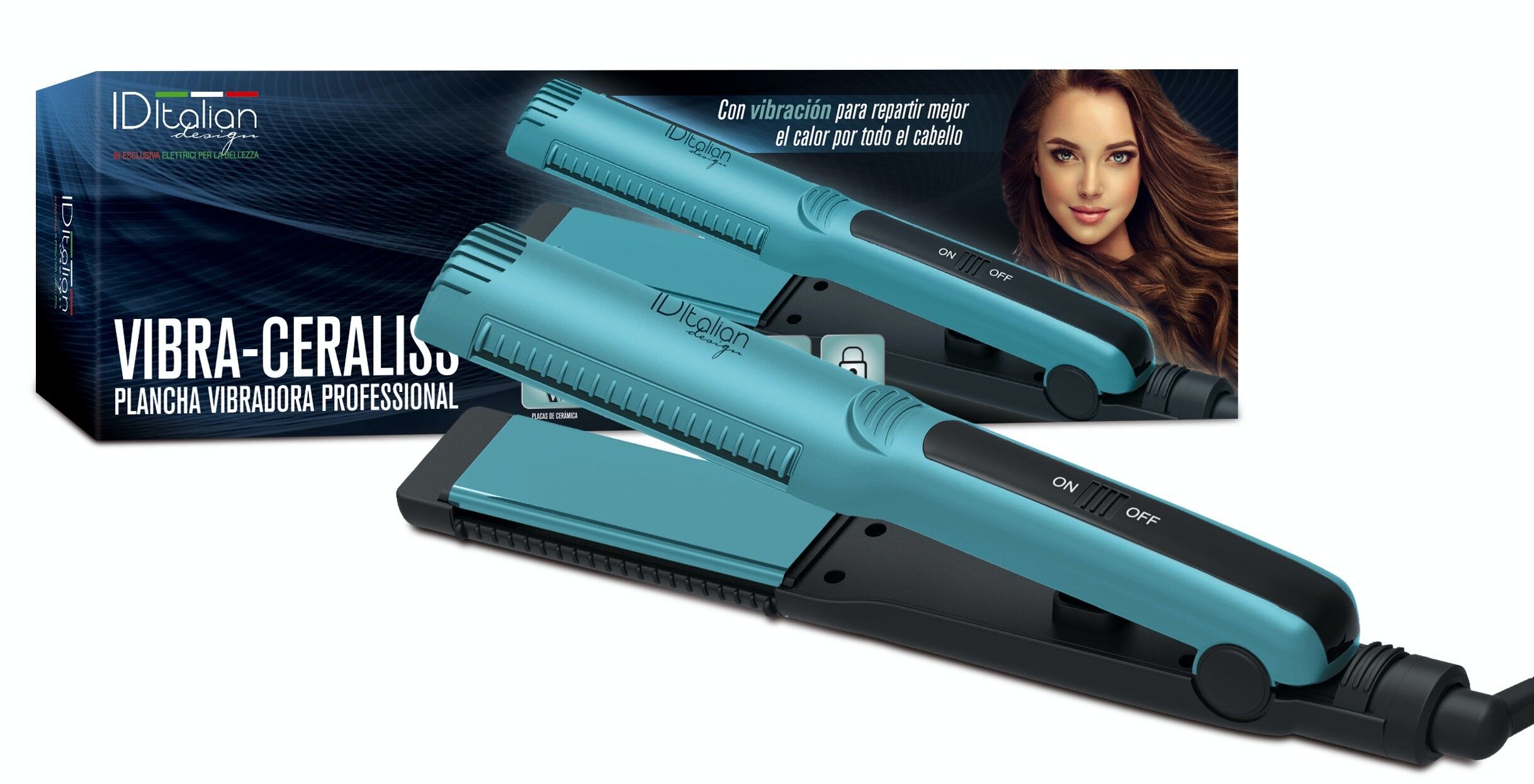 VIBRATION HAIR STRAIGHTENER