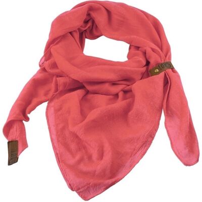 Scarf Puk Coral