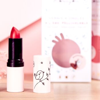 Rouge à lèvre pour enfant rouge "Madame" VEGAN 1