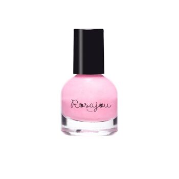 Vernis à l'eau et pelliculable rose "Flamingo" 2