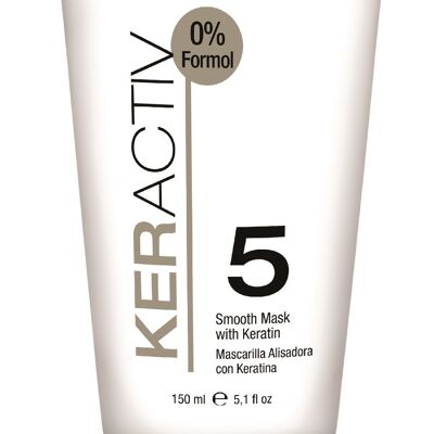 MASCARILLA ALISADOR CON KERATINA 150 ML