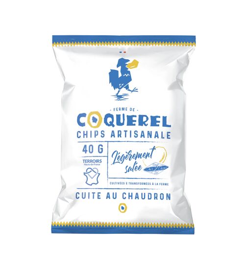 La Chips Coquerel - Legerement salée - 40gr