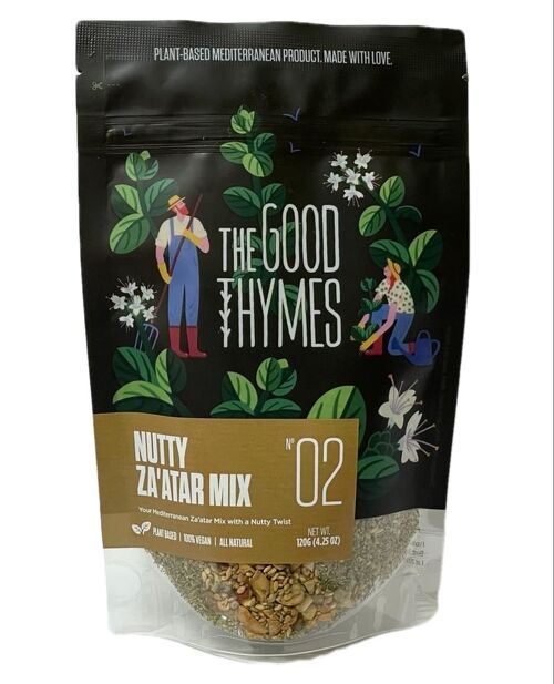 Nutty Zaatar Mix: 120gr