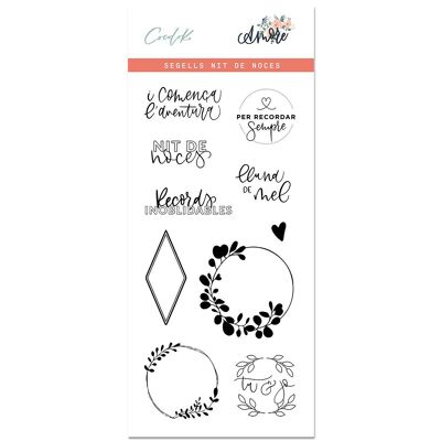 Scrapbooking-Stempel 10x21 NIT DE NOCES