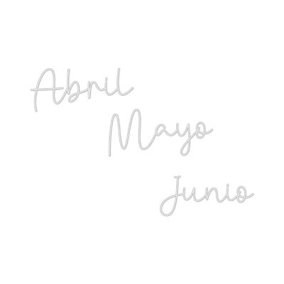 Metacrilatos Meses "Abril-Mayo-Junio" WABISABI - ESP y CAT - castellano