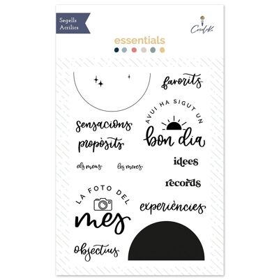 Scrapbooking Stamps 10x15 GOOD DAY - català