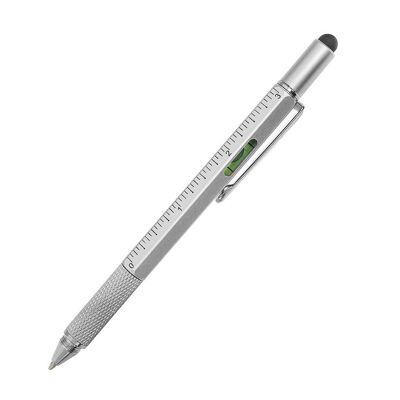 Multifunction ballpoint pen, The Architect, silver