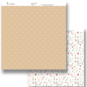 Bloc de 12 Feuilles 12"x12" 6