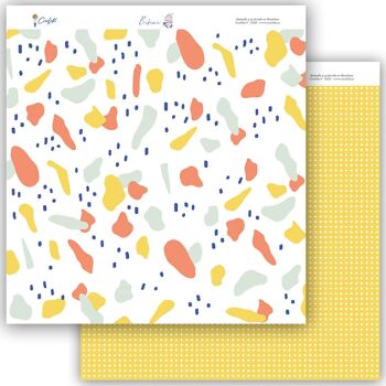 Papiers Scrapbooking 12x12" Bikini 1 Face 6