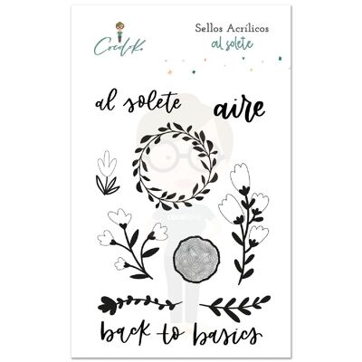 Al Solete Gaia Scrapbooking Briefmarken