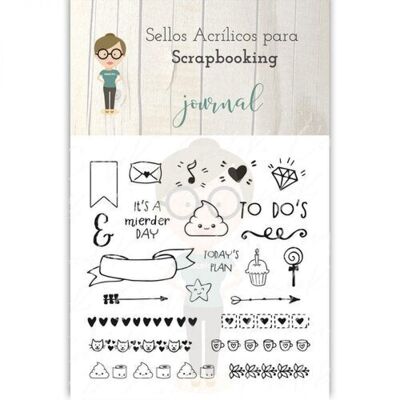 Scrapbooking Journal Timbres