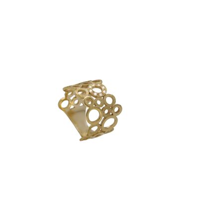 Anillo de Oro 18k y Diamantes