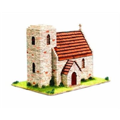 Building Kit Traditional English Church- Stone