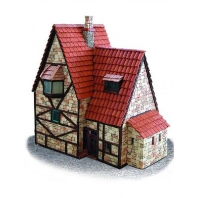 Building Kit Traditional German House- Stone