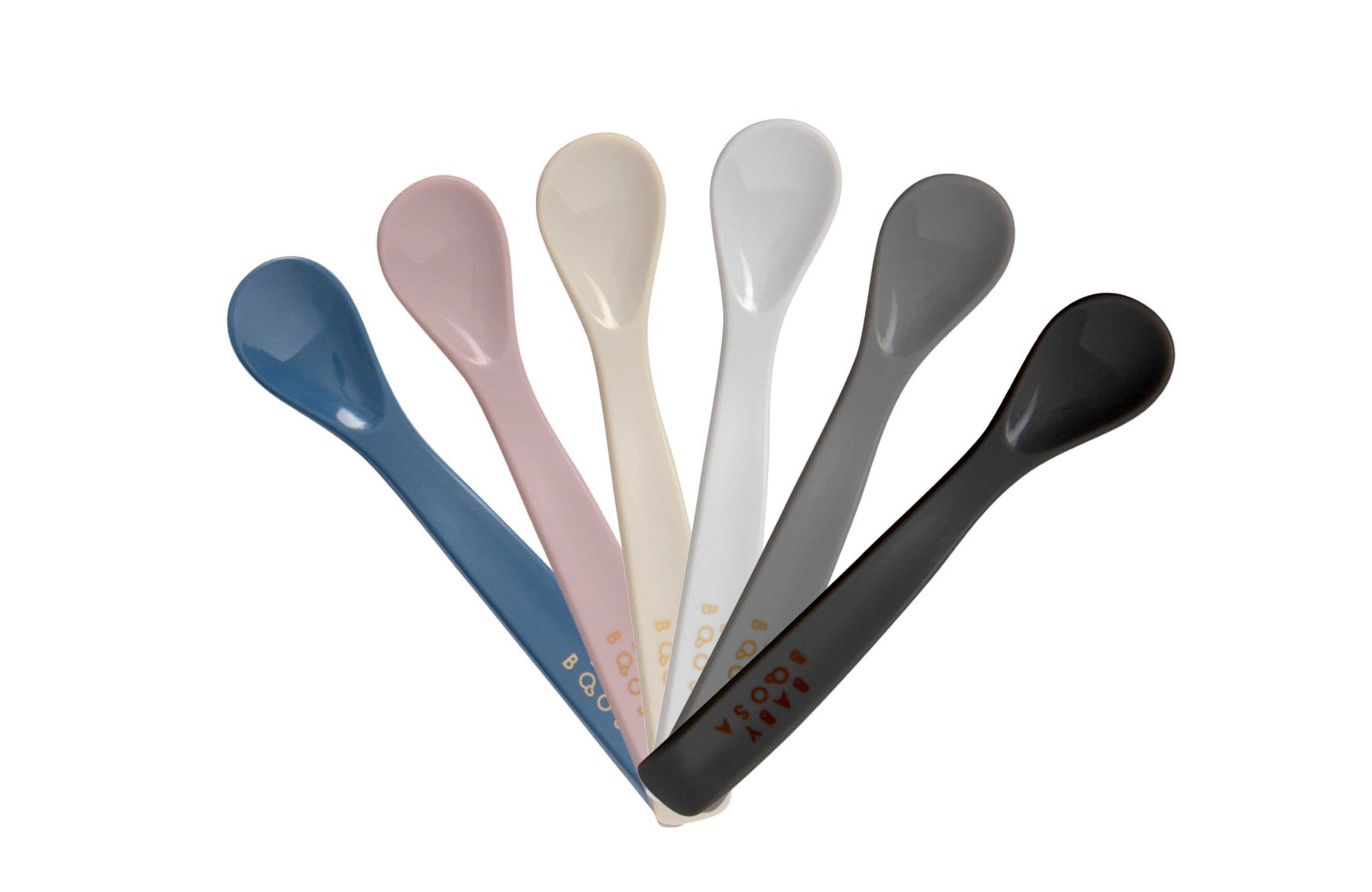 Long Handle Weaning Spoons (6 Pack)