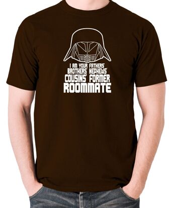 T-shirt inspiré de Spaceballs - Je suis tes pères frères neveux cousins ancien colocataire chocolat