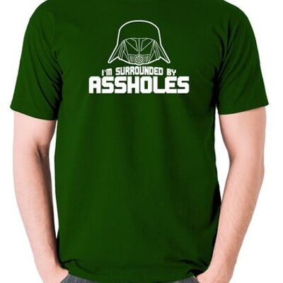 Spaceballs inspiriertes T-Shirt - ich bin von grünen Arschlöchern umgeben