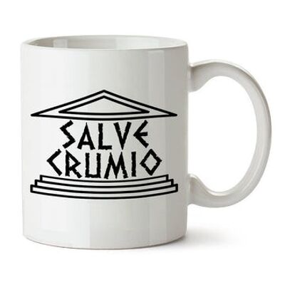 Mug inspiré de Plebs - Salve Grumio noir