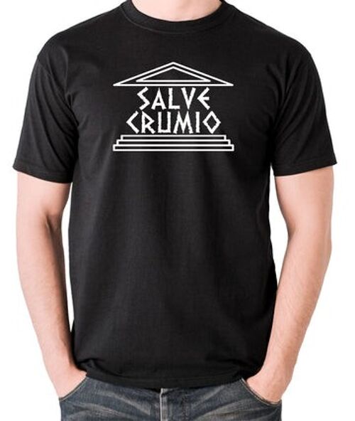 Plebs Inspired T Shirt - Salve Grumio black