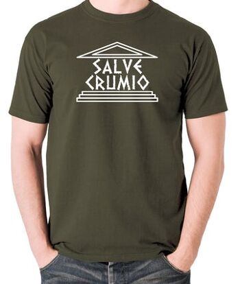 T-shirt inspiré de Plebs - Salve Grumio olive