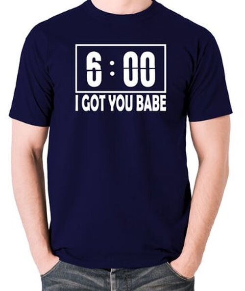 Groundhog Day Inspired T Shirt - I Got You Babe navy