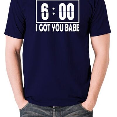 Groundhog Day Inspired T Shirt - I Got You Babe navy