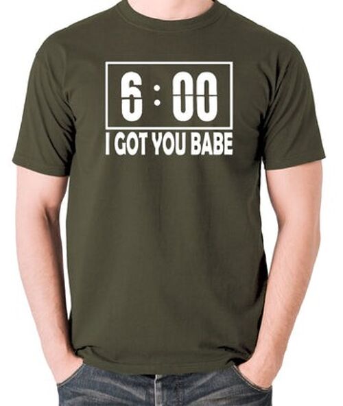 Groundhog Day Inspired T Shirt - I Got You Babe olive