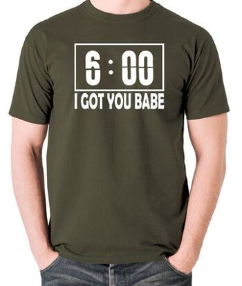 T-shirt inspiré du jour de la marmotte - I Got You Babe olive