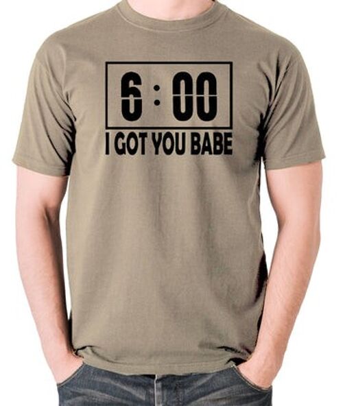 Groundhog Day Inspired T Shirt - I Got You Babe khaki