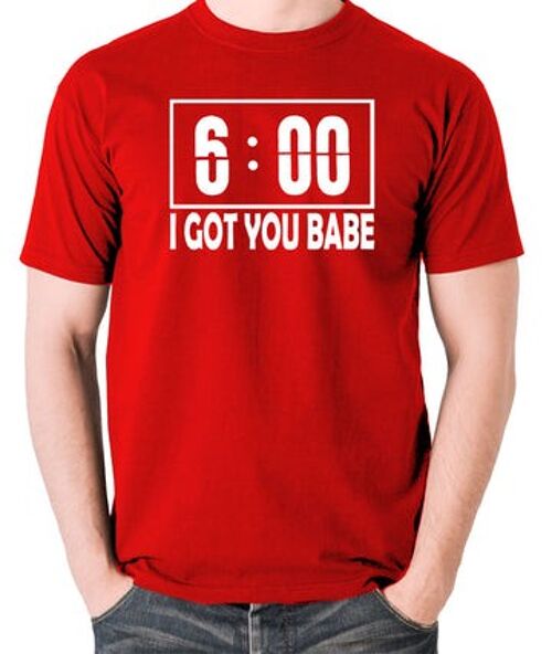 Groundhog Day Inspired T Shirt - I Got You Babe red