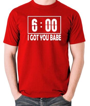 T-shirt inspiré du jour de la marmotte - I Got You Babe rouge