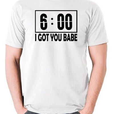 Groundhog Day Inspired T Shirt - I Got You Babe white