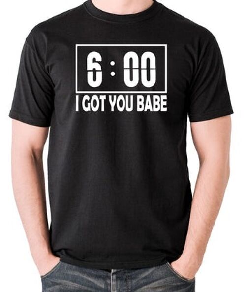 Groundhog Day Inspired T Shirt - I Got You Babe black