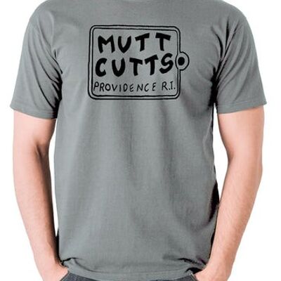 Dummes und dümmeres inspiriertes T-Shirt - Mutt Cutts grau