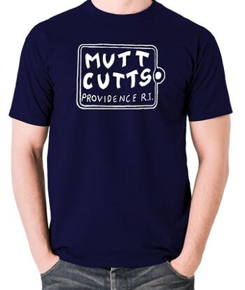 T-shirt inspiré de Dumb And Dumber - Mutt Cutts marine