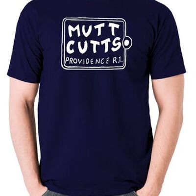 Dumb And Dumber Inspired T Shirt - Mutt Cutts navy